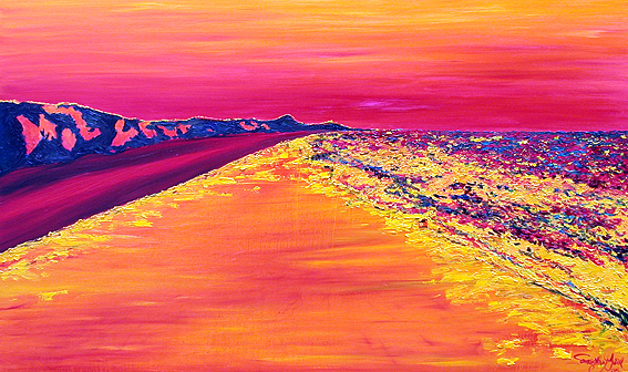 Beach at Sunset