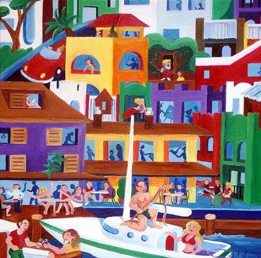 Boating by the City