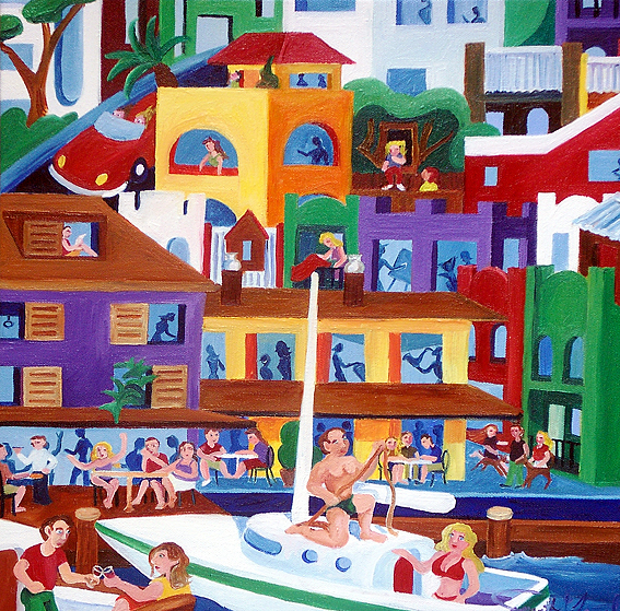 Boating by the City