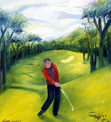 Brett's Golf Day - Commission