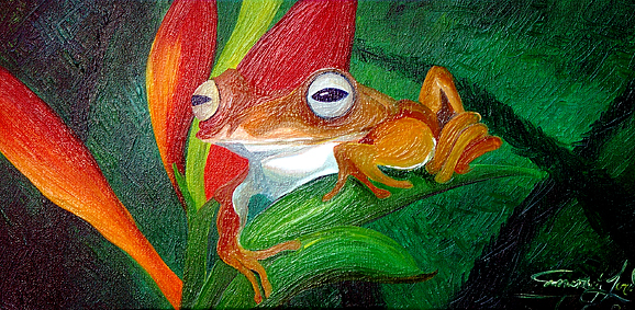 Copper Frog