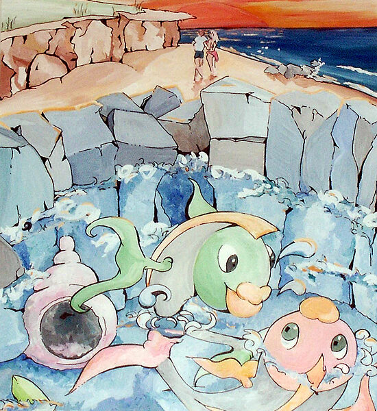 Frolicking Fish