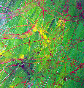 Red Vines on Green