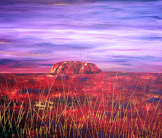 Rock in a Hard Place Uluru - Commission