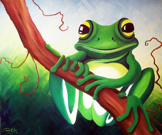 Tree Frog - Commission