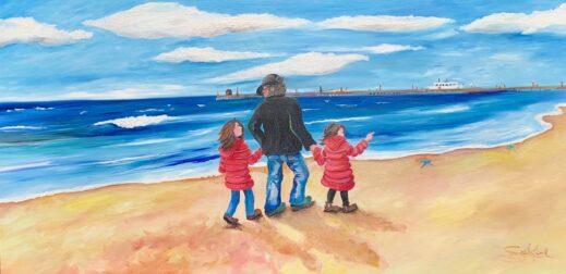 A walk with Daddy
