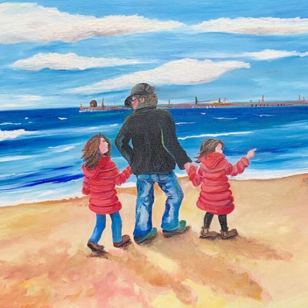 A walk with Daddy